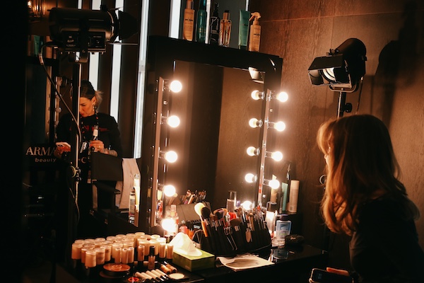 Make Up Vorbereitung - hinter den Kulissen der Berlinale